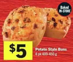 IGA Potato Style Buns offer