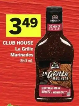 IGA Club House La Grille Marinades offer