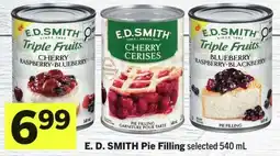 IGA E. D. Smith Pie Filling offer