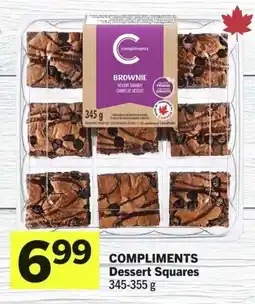 IGA Compliments Dessert Squares offer