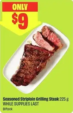 FreshCo Seasoned Striploin Grilling Steak offer