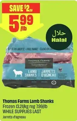 FreshCo Thomas Farms Lamb Shanks offer