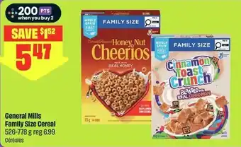 FreshCo General Mills Family Size Cereal offer