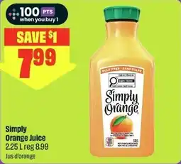 FreshCo Simply Orange Juice offer