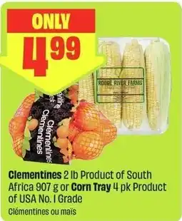 FreshCo Clementines or Corn Tray offer