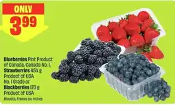 FreshCo Blueberries, Strawberries or Blackberries offer