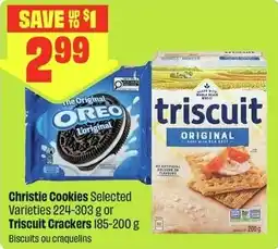FreshCo Christie Cookies or Triscuit Crackers offer
