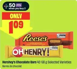FreshCo Hershey's Chocolate Bars offer