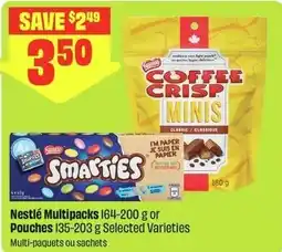FreshCo Nestlé Multipacks or Pouches offer