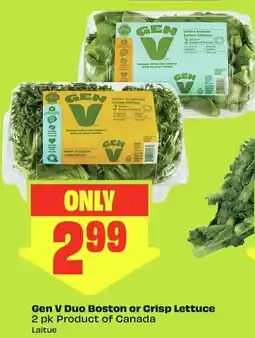 FreshCo Gen V Duo Boston or Crisp Lettuce offer