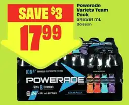 FreshCo Powerade Variety Team Pack offer