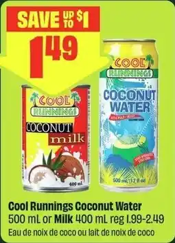 FreshCo Cool Runnings Coconut Water or Milk offer