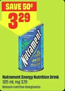 FreshCo Nutrament Energy Nutrition Drink offer