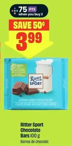 FreshCo Ritter Sport Chocolate Bars offer