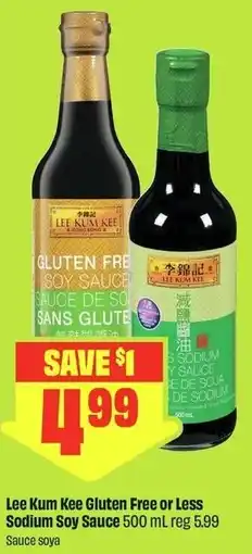 FreshCo Lee Kum Kee Gluten Free or Less Sodium Soy Sauce offer