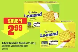 FreshCo Julie's Sandwich Biscuits offer