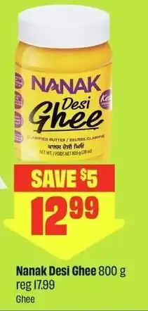 FreshCo Nanak Desi Ghee offer