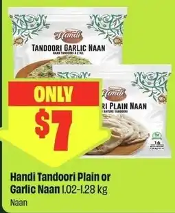 FreshCo Handi Tandoori Plain or Garlic Naan offer
