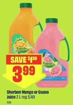 FreshCo Sherbon Mango or Guava Juice offer