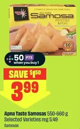 FreshCo Apna Taste Samosas offer