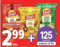 Metro Lay's potato chips offer
