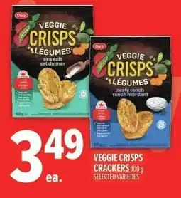 Metro Veggie crisps crackers offer