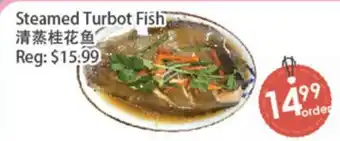 Fresh Palace Supermarket Steamed Turbot Fish offer