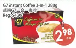 Fresh Palace Supermarket G7 instant Coffee 3-in-1 offer