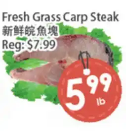 Fresh Palace Supermarket Fresh Grass Carp Steak offer