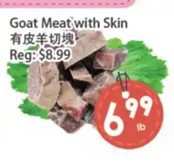 Fresh Palace Supermarket Goat Meat with Skin offer
