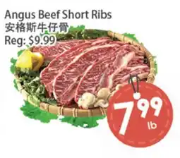 Fresh Palace Supermarket Angus Beef Short Ribs offer