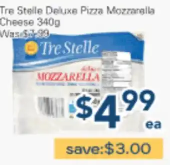 Oceans Fresh Food Market Tre Stelle Deluxe Pizza Mozzarella Cheese offer