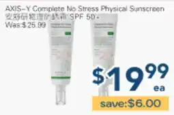 Oceans Fresh Food Market AXIS-Y Complete No Stress Physical Sunscreen offer