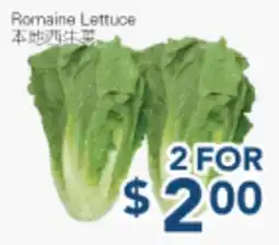 Oceans Fresh Food Market Romaine Lettuce offer