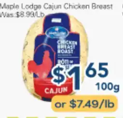 Oceans Fresh Food Market Maple Lodge Cajun Chicken Breast offer