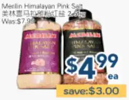 Oceans Fresh Food Market Merilin Himalayan Pink Salt offer