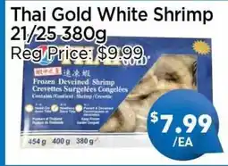 Blue Sky Supermarket Thai Gold White Shrimp 21/25 offer
