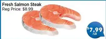 Blue Sky Supermarket Fresh Salmon Steak offer