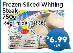 Blue Sky Supermarket Frozen Sliced Whiting Steak offer