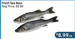 Blue Sky Supermarket Fresh Sea Bass offer