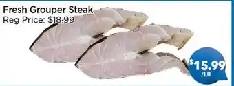 Blue Sky Supermarket Fresh Grouper Steak offer