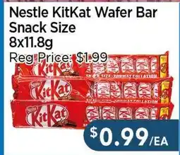 Blue Sky Supermarket Nestle KitKat Wafer Bar Snack Size offer
