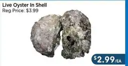 Blue Sky Supermarket Live Oyster In Shell offer