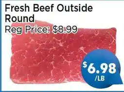 Blue Sky Supermarket Fresh Beef Outside Round offer