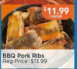 Blue Sky Supermarket BBQ Pork Ribs offer