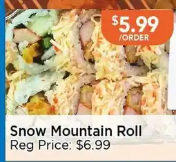 Blue Sky Supermarket Snow Mountain Roll offer