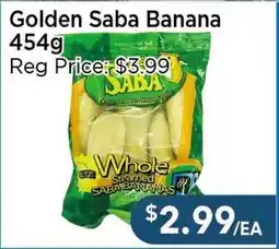 Blue Sky Supermarket Golden Saba Banana offer