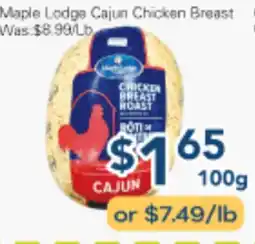 Oceans Fresh Food Market Maple Lodge Cajun Chicken Breast offer