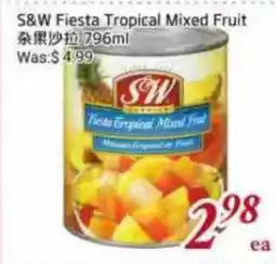 Tone Tai Supermarket S&W Fiesta Tropical Mixed Fruit offer