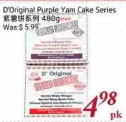 Tone Tai Supermarket D'Original Purple Yam Cake Series offer